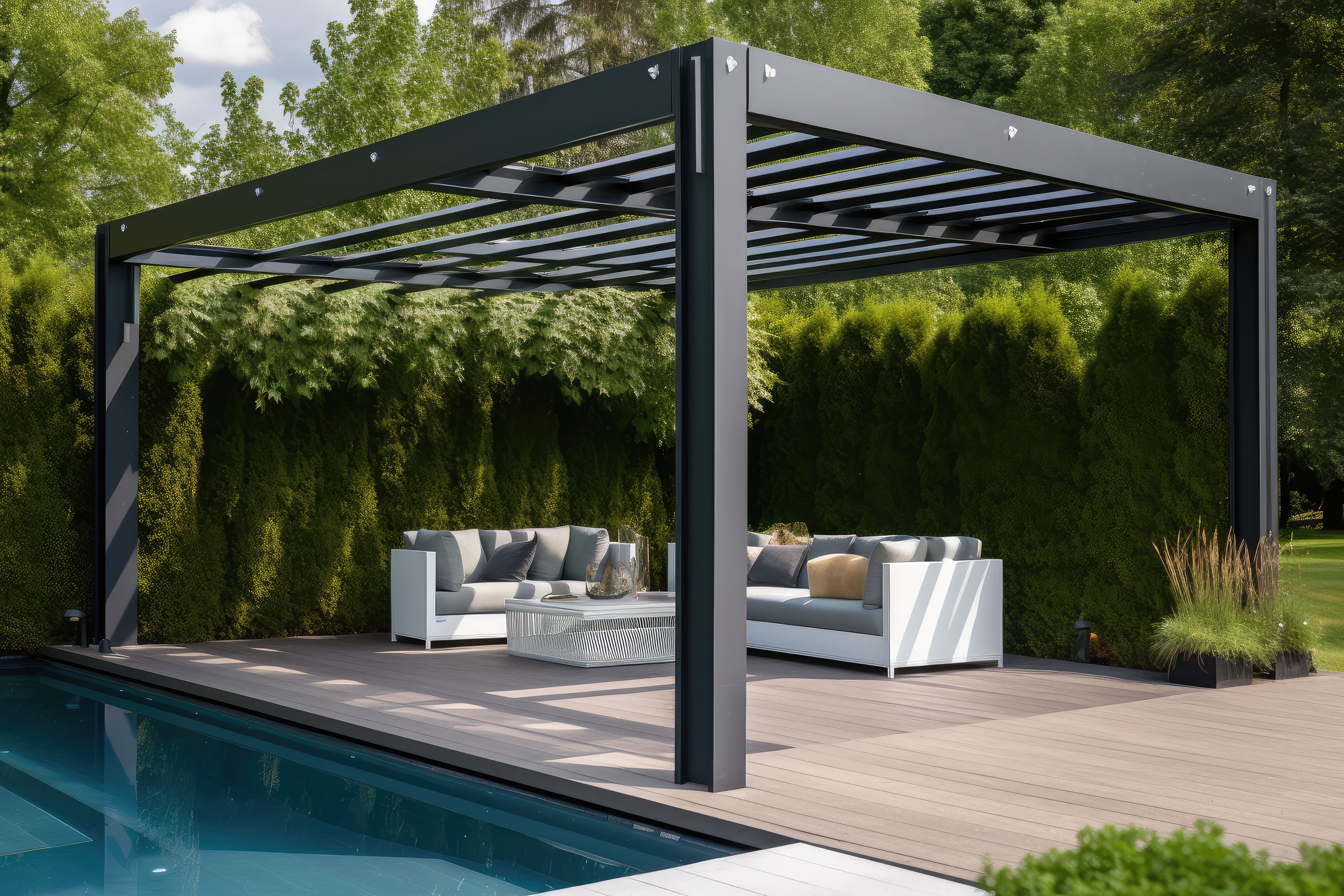 pergola swing